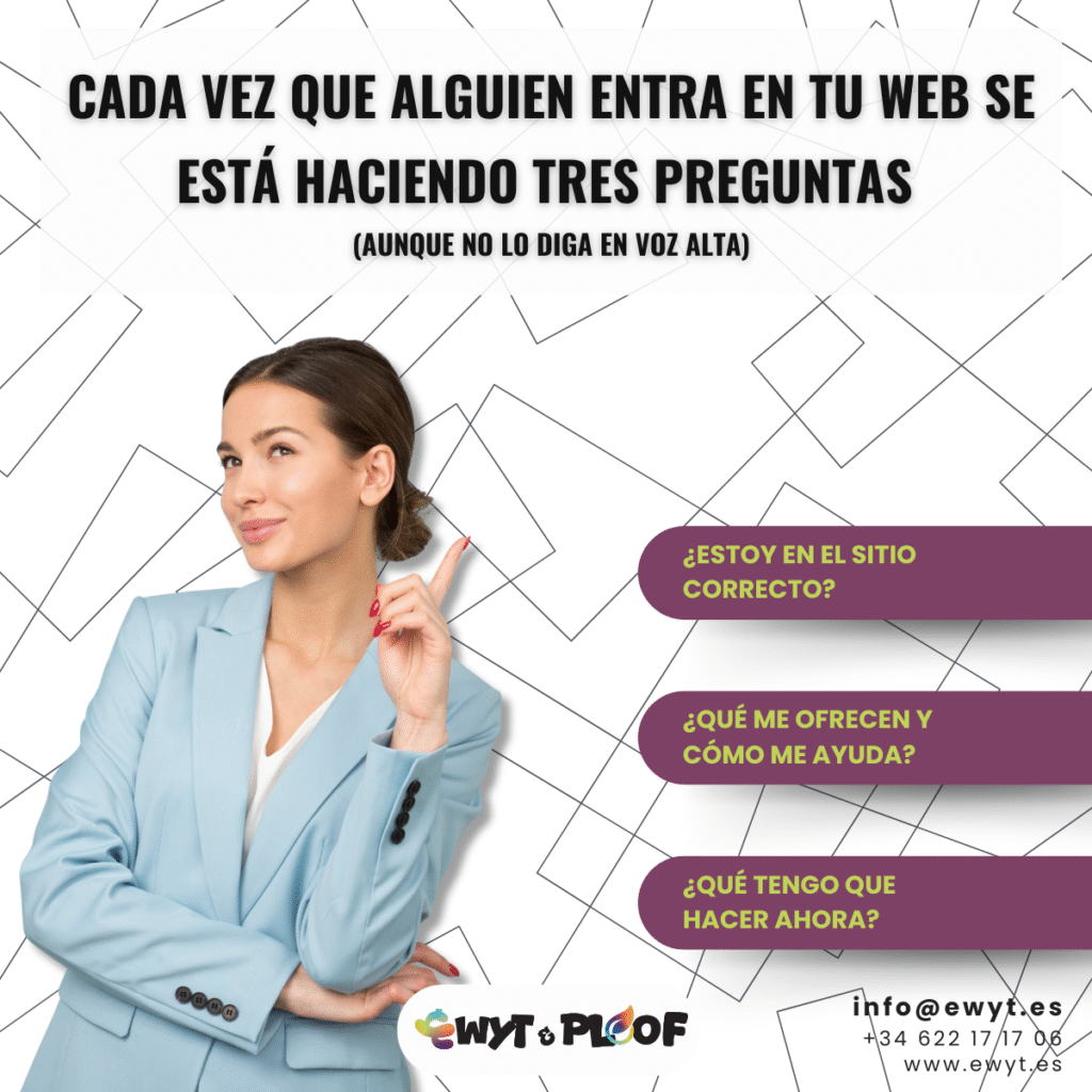 🧠 Hoy No Necesitas Una Web. Necesitas Una Web Que Piense Como Tu Cliente. 1 Blue Modern Quote Linkedin Post 5